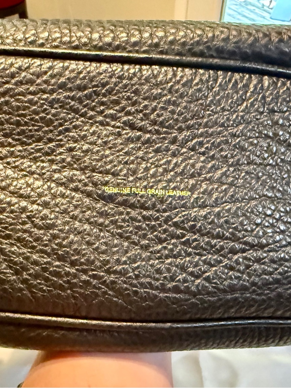Coach drifter 31 Black Pebbled Leather Shoulder Bag - Picture 10 of 16